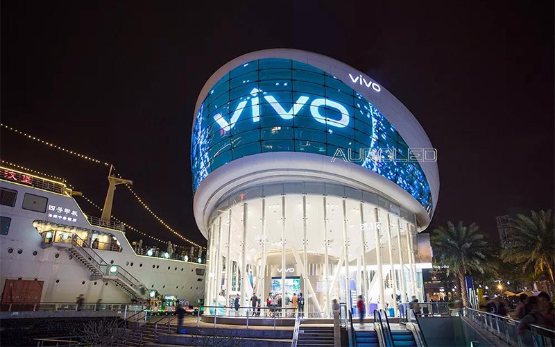 VIVO Lab旗艦店酷炫<a href=http://www.chzys.com/toumingping/ target=_blank class=infotextkey>透明屏</a>效果
